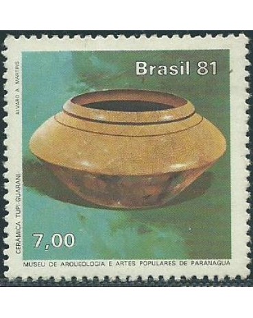 C1196 ARTES POPULARES - CERÂMICA 1981  NOVO 3397